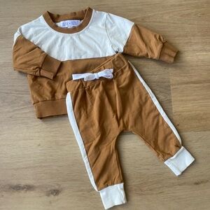 Olive + Scout Color Block Jogger Set